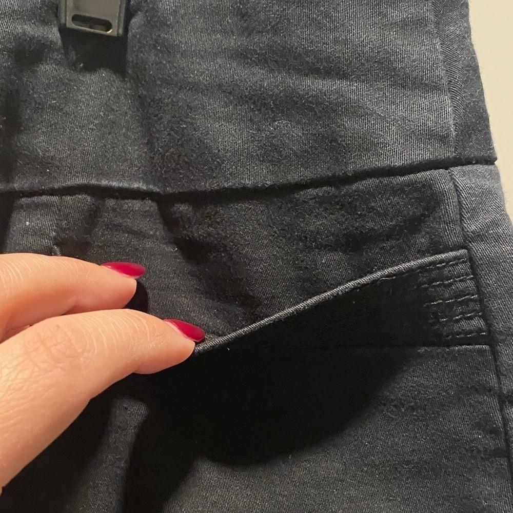 Croft & Barrow Black Pull On Ankle Pants 18 Stretch Career Work Trousers - Picture 4 of 10